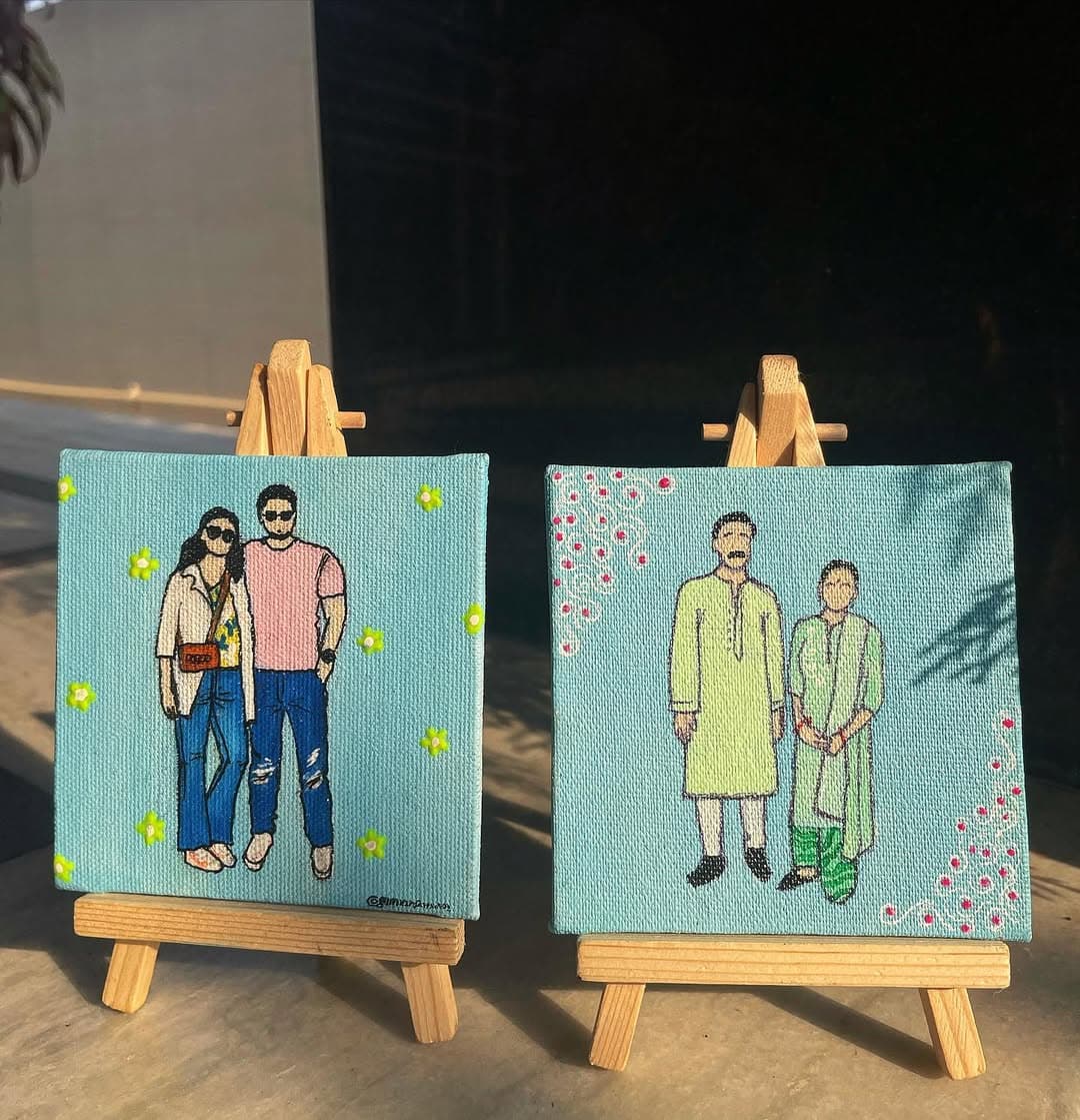 Colorful scene created by Sims Da Vinci